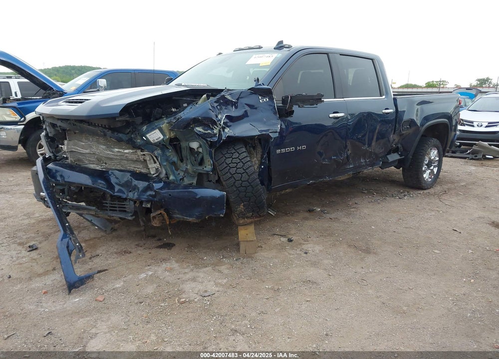 2022 CHEVROLET SILVERADO 2500HD 4WD STANDARD BED HIGH COUNTRY VIN: 1GC4YREY6NF356440
