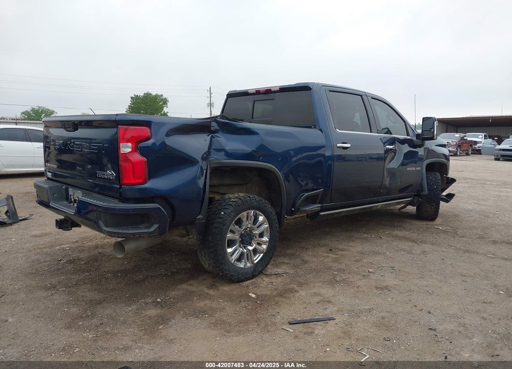 2022 CHEVROLET SILVERADO 2500HD 4WD STANDARD BED HIGH COUNTRY VIN: 1GC4YREY6NF356440