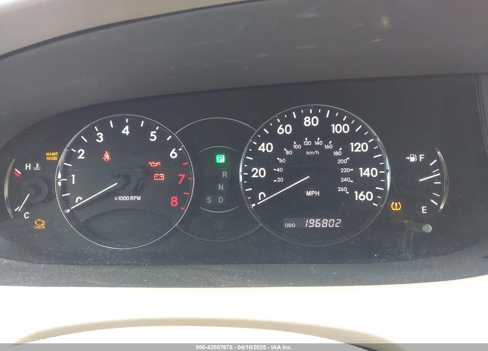 2009 TOYOTA AVALON VIN: 4T1BK36B19U326856