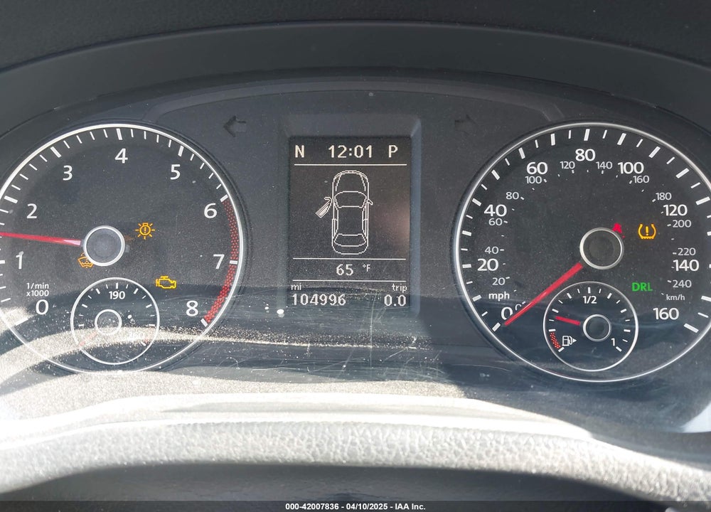2013 VOLKSWAGEN PASSAT VIN: 1VWBH7A32DC062245