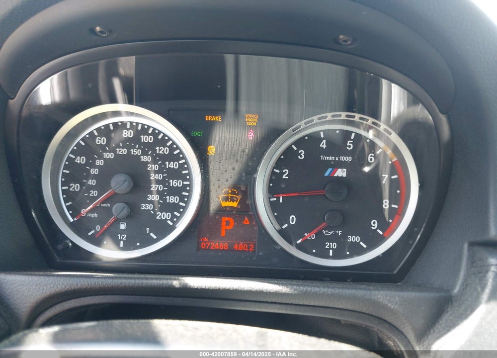 2013 BMW M3 VIN: WBSDX9C50DE786196