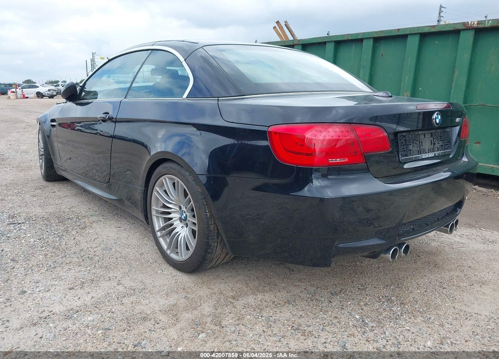 2013 BMW M3 VIN: WBSDX9C50DE786196