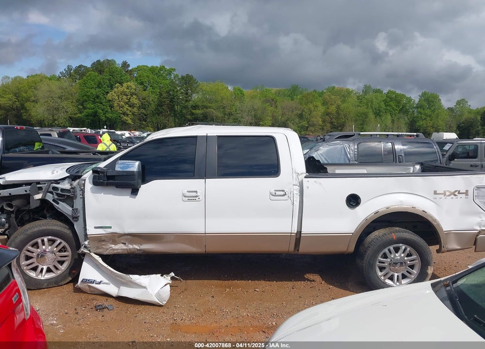 2011 FORD F-150 VIN: 1FTFW1ET7BKD50847