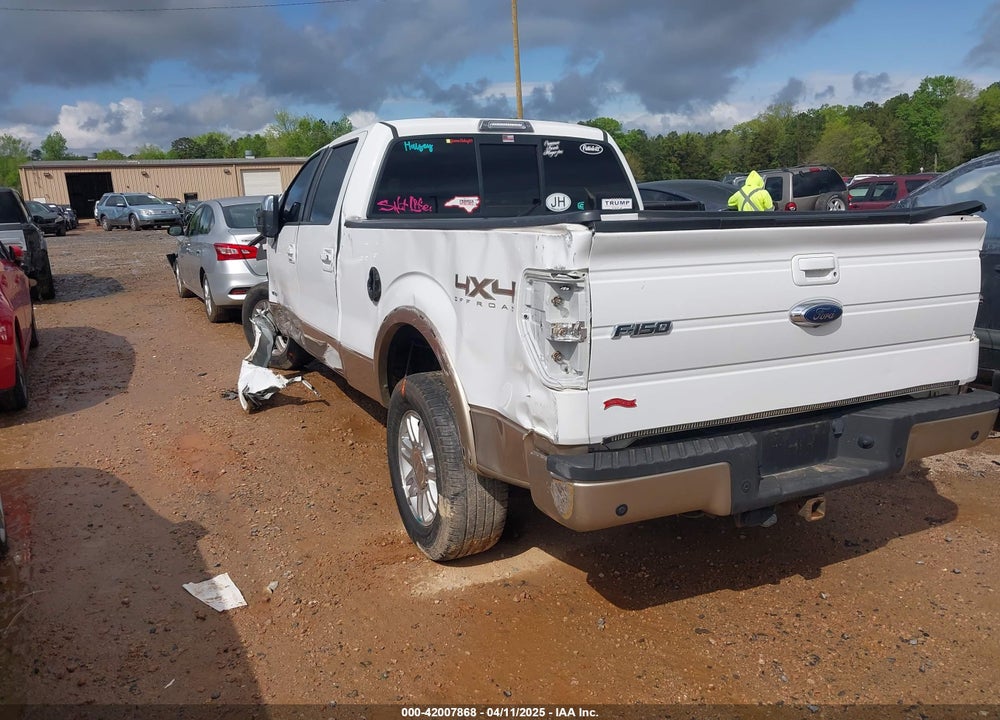 2011 FORD F-150 VIN: 1FTFW1ET7BKD50847
