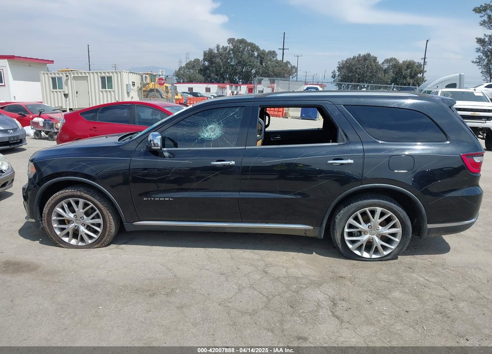 2014 DODGE DURANGO CITADEL VIN: 1C4RDHEG7EC300852