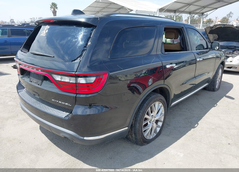 2014 DODGE DURANGO CITADEL VIN: 1C4RDHEG7EC300852