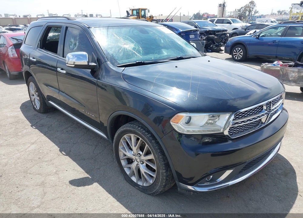 2014 DODGE DURANGO CITADEL VIN: 1C4RDHEG7EC300852
