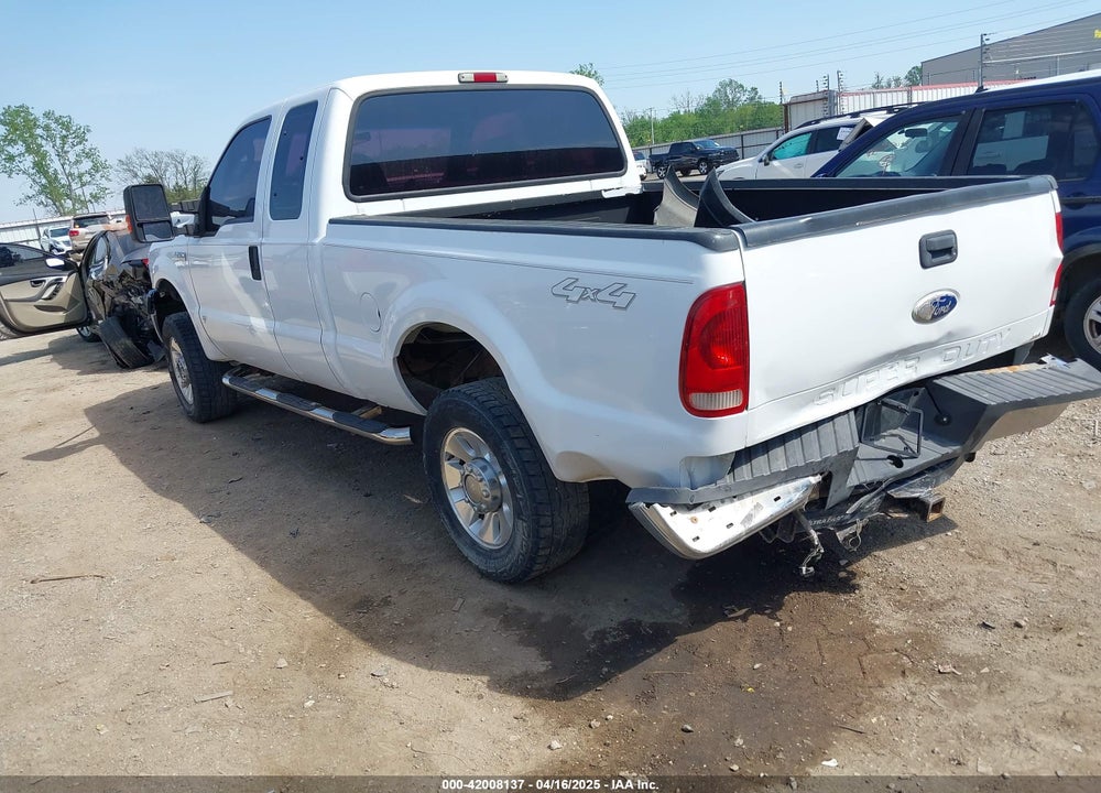 2005 FORD F-250 LARIAT/XL/XLT VIN: 1FTSX21525EB11704