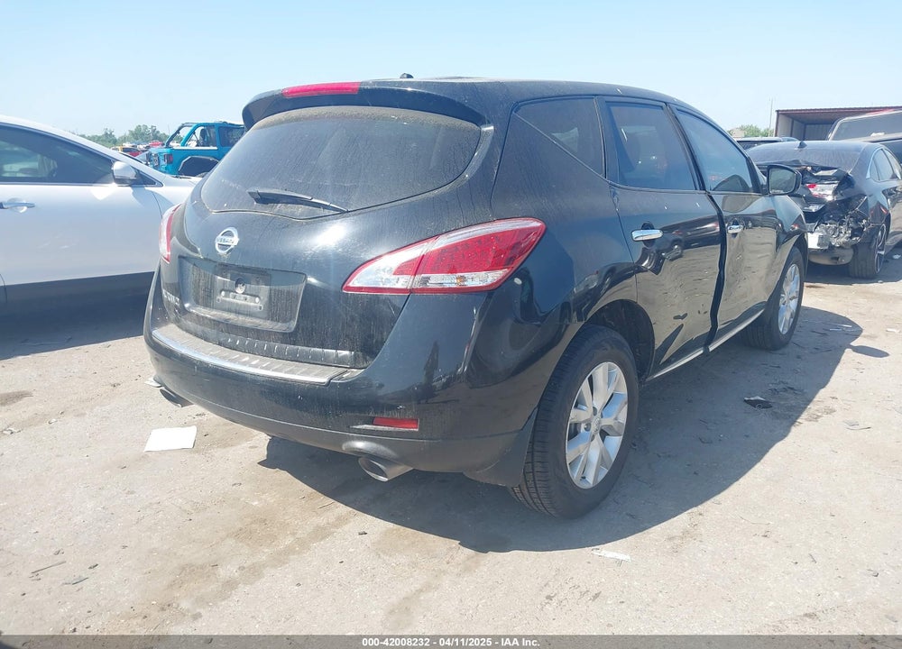 2014 NISSAN MURANO VIN: JN8AZ1MU0EW411937