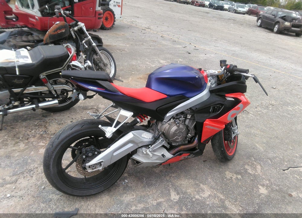 2021 APRILIA RS 660 VIN: ZD4KSUA03MS000730