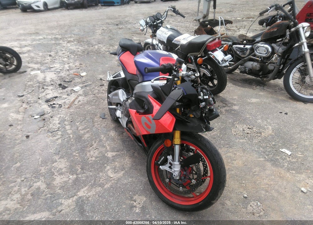 2021 APRILIA RS 660 VIN: ZD4KSUA03MS000730