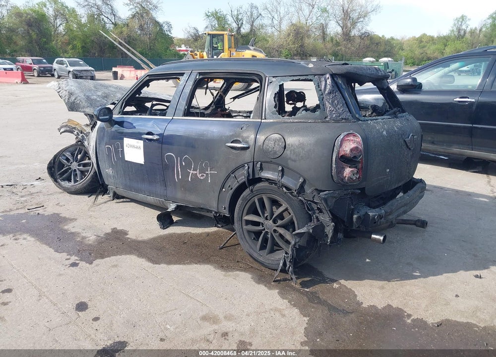 2011 MINI COOPER S COUNTRYMAN VIN: WMWZC5C58BWM10786