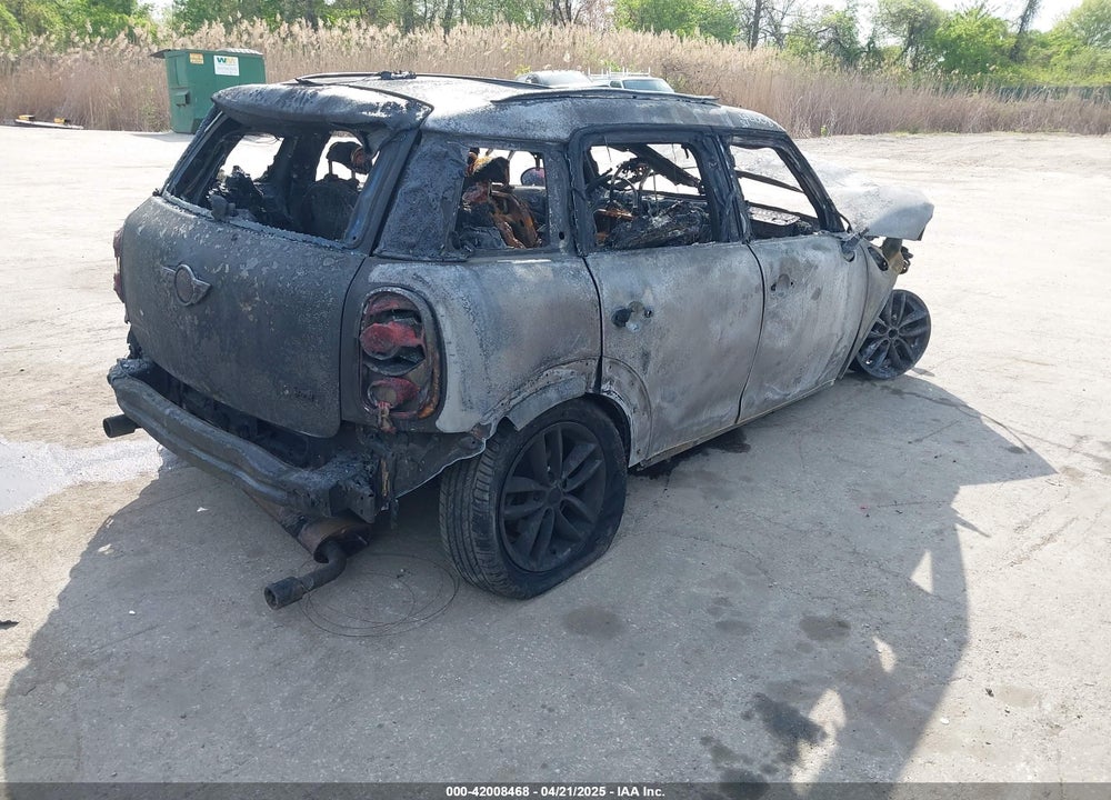 2011 MINI COOPER S COUNTRYMAN VIN: WMWZC5C58BWM10786