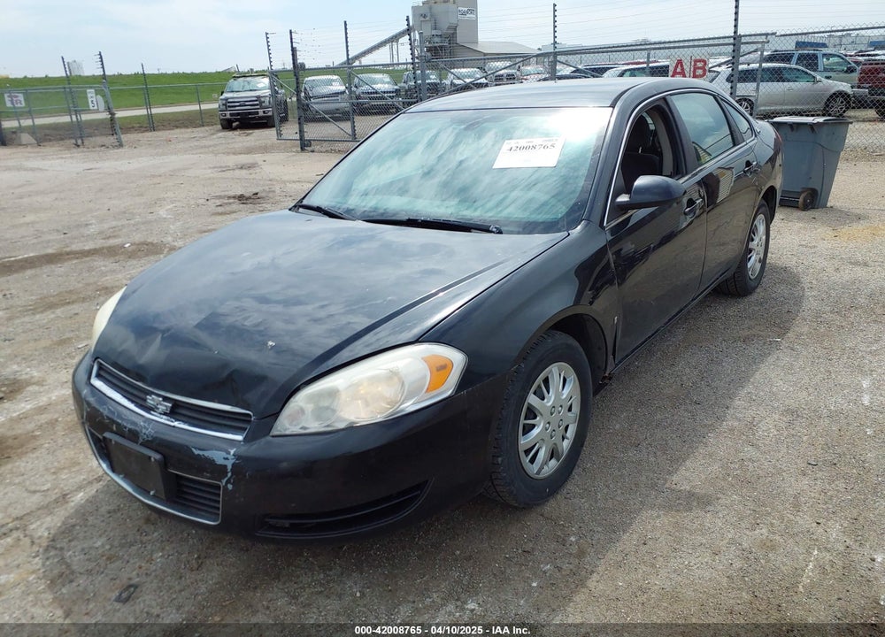 2008 CHEVROLET IMPALA LS VIN: 2G1WB58K881295705