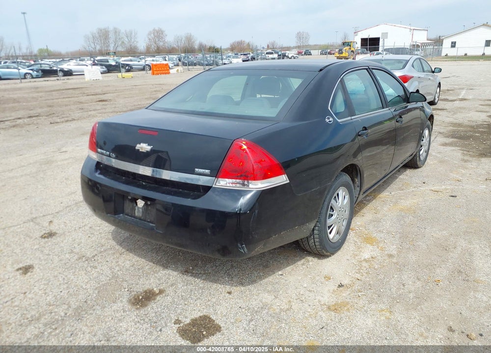 2008 CHEVROLET IMPALA LS VIN: 2G1WB58K881295705