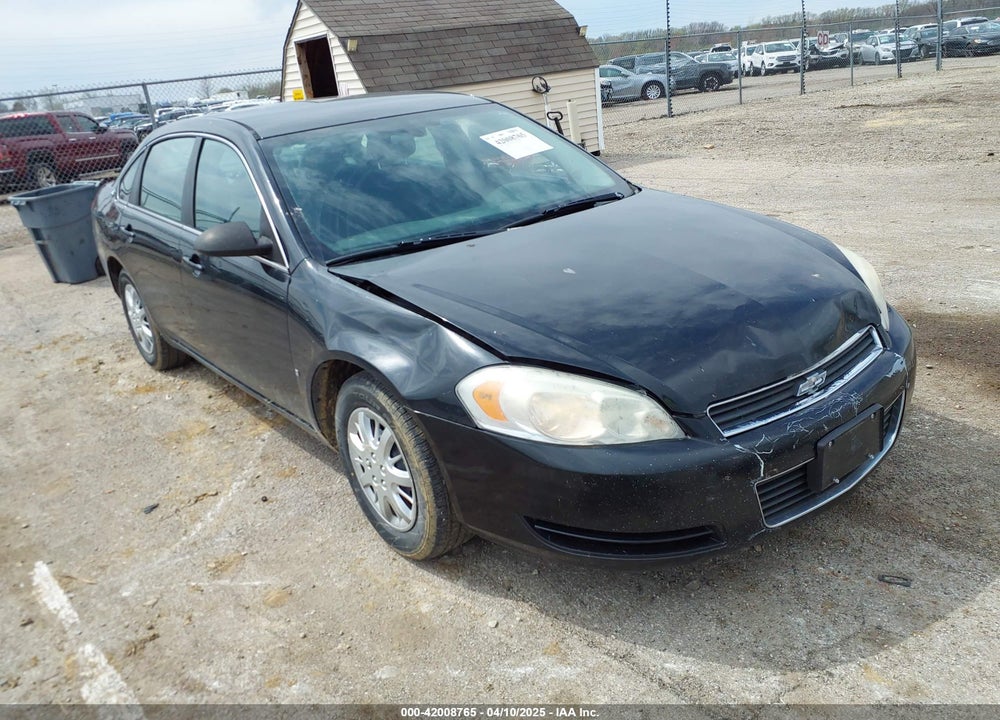 2008 CHEVROLET IMPALA LS VIN: 2G1WB58K881295705