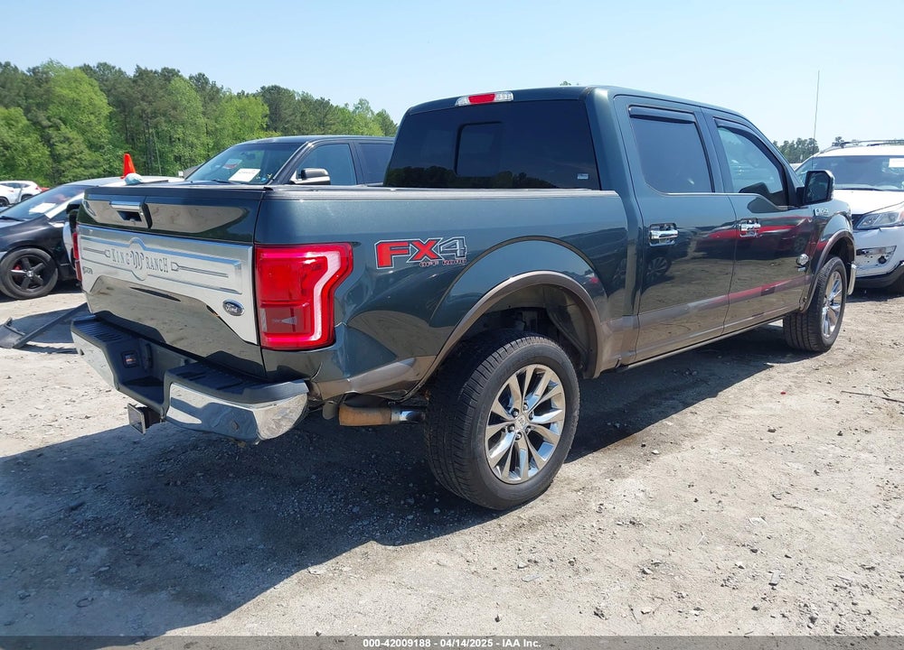 2015 FORD F-150 KING RANCH VIN: 1FTEW1EG9FFB55393
