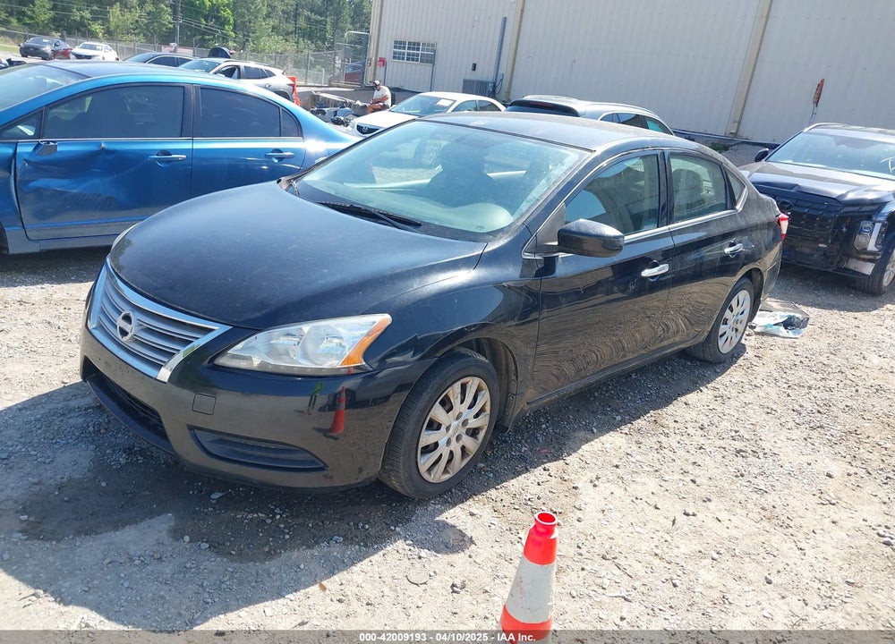 2015 NISSAN SENTRA S VIN: 3N1AB7AP1FY331626