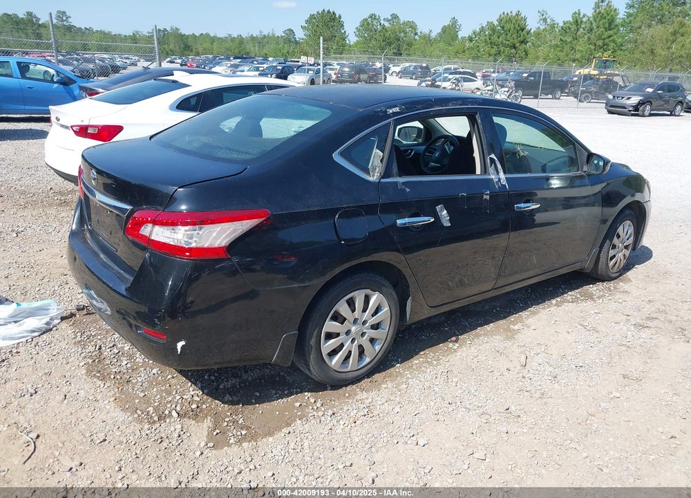 2015 NISSAN SENTRA S VIN: 3N1AB7AP1FY331626