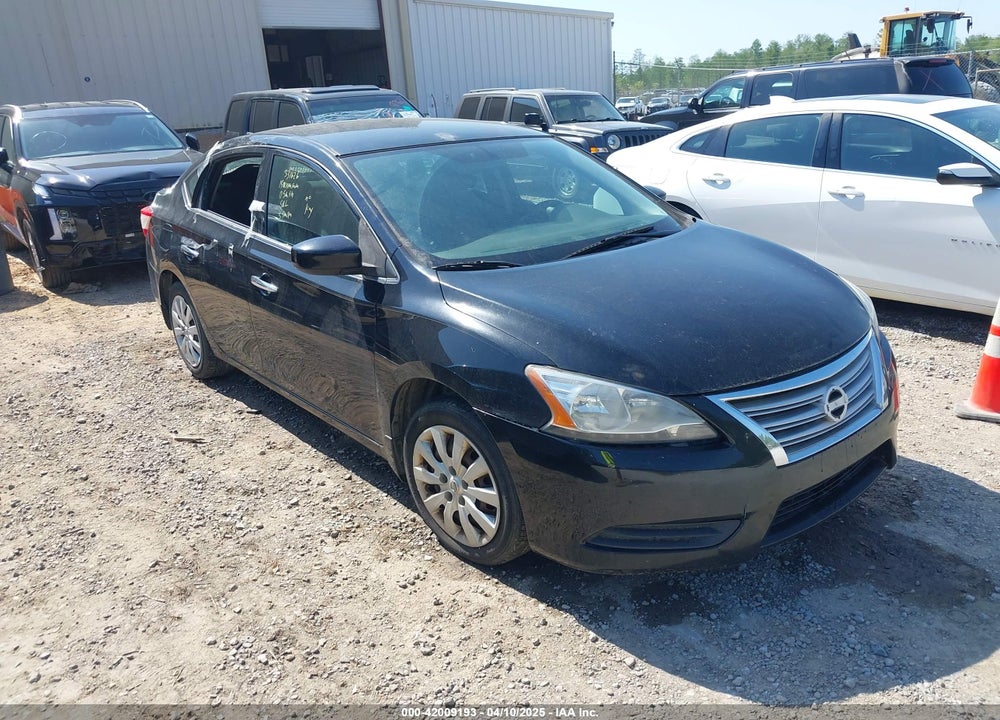 2015 NISSAN SENTRA S VIN: 3N1AB7AP1FY331626