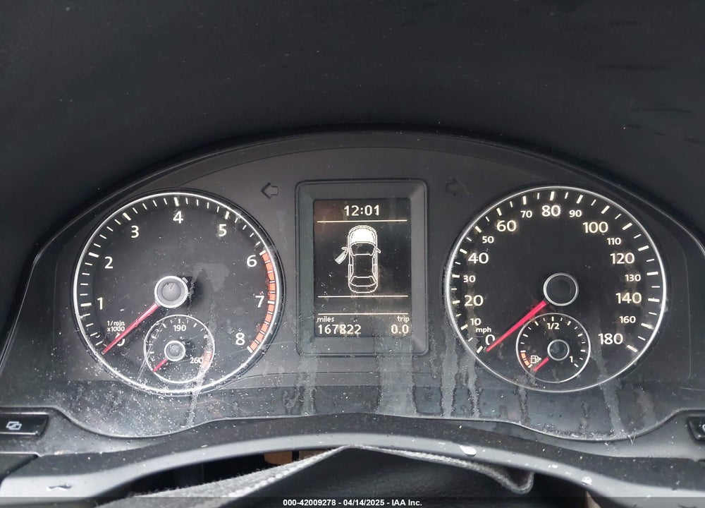 2012 VOLKSWAGEN EOS VIN: WVWBW7AH8CV001103