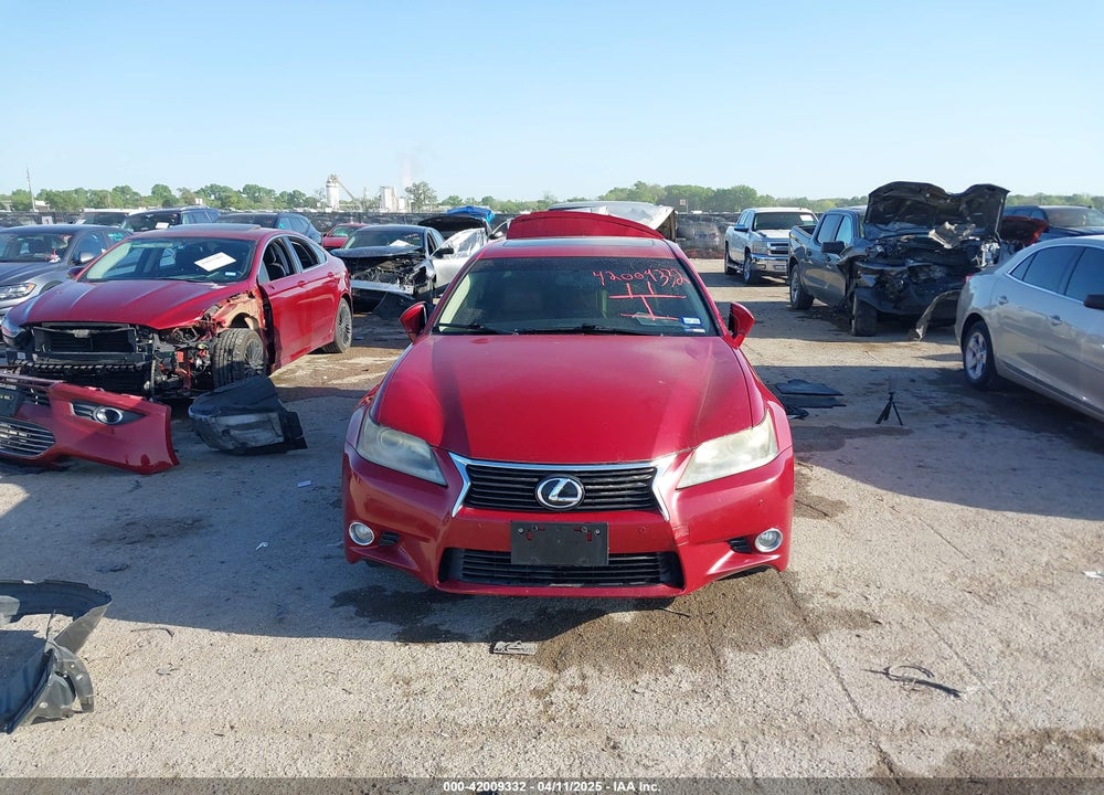 2013 LEXUS GS 350 VIN: JTHBE1BL7D5023421