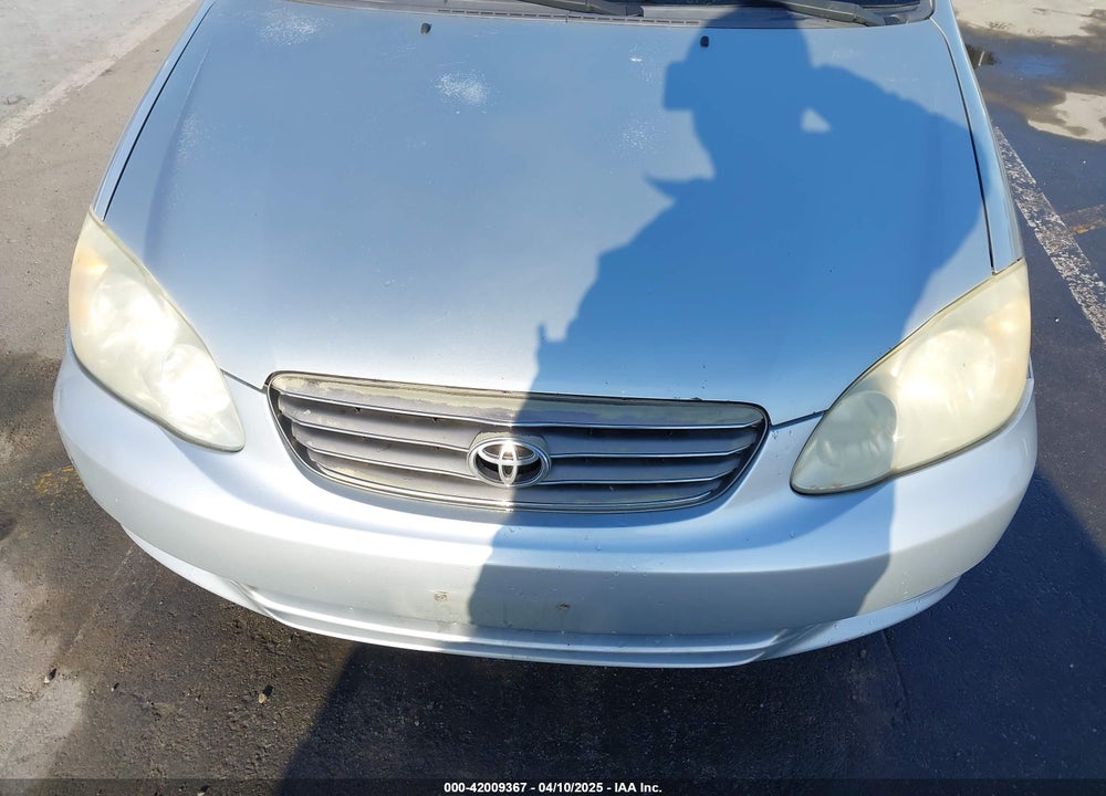 2003 TOYOTA COROLLA CE VIN: JTDBR32E530015235