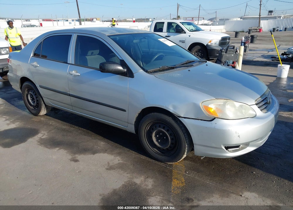2003 TOYOTA COROLLA CE VIN: JTDBR32E530015235