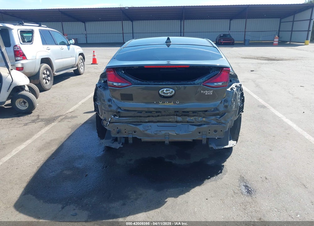2022 HYUNDAI IONIQ HYBRID BLUE VIN: KMHC65LCXNU267107