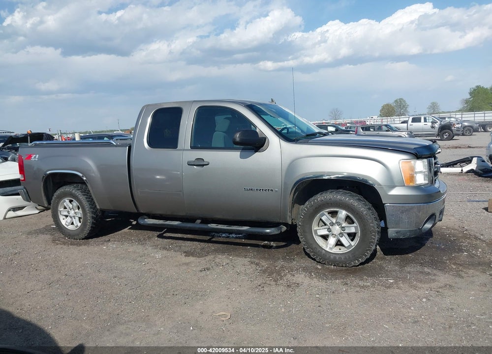 2009 GMC SIERRA 1500 SLE VIN: 1GTEK29J49Z220838