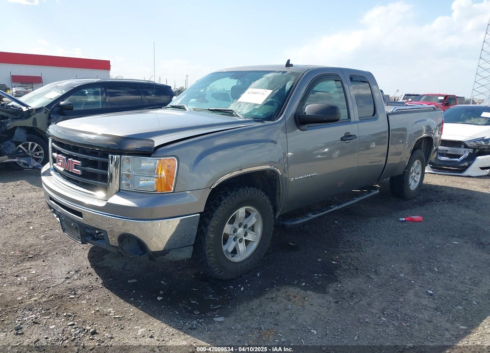 2009 GMC SIERRA 1500 SLE VIN: 1GTEK29J49Z220838
