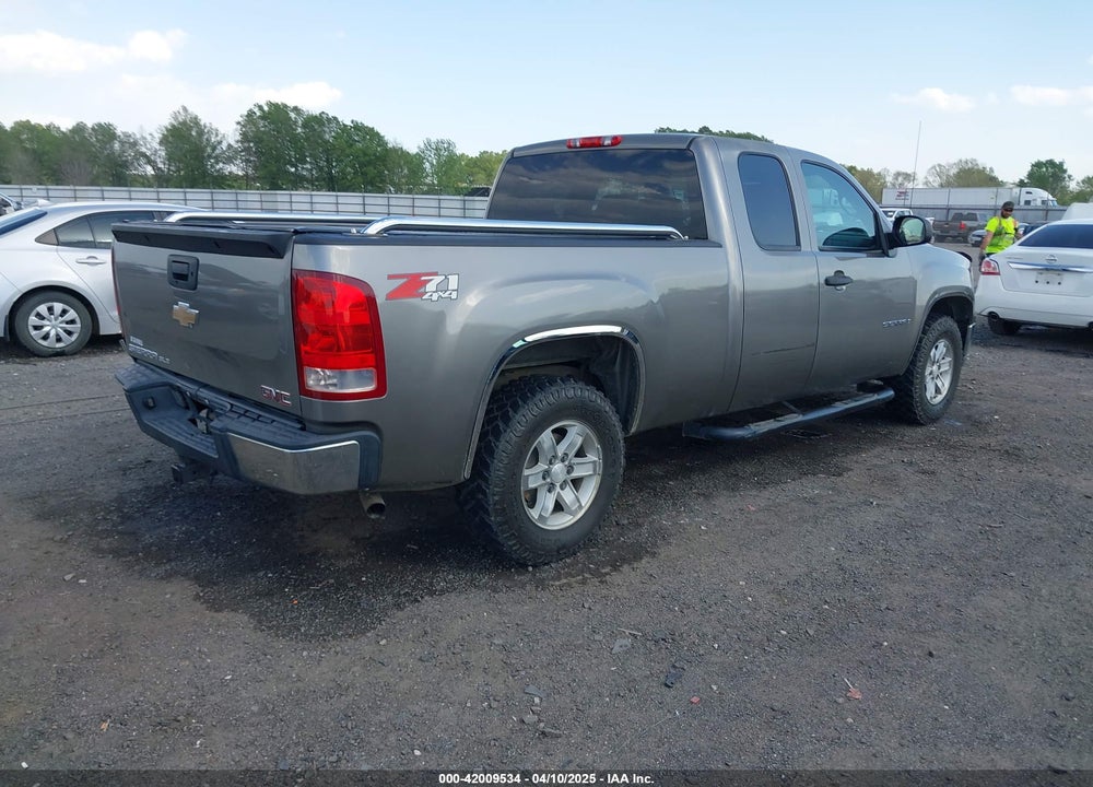 2009 GMC SIERRA 1500 SLE VIN: 1GTEK29J49Z220838