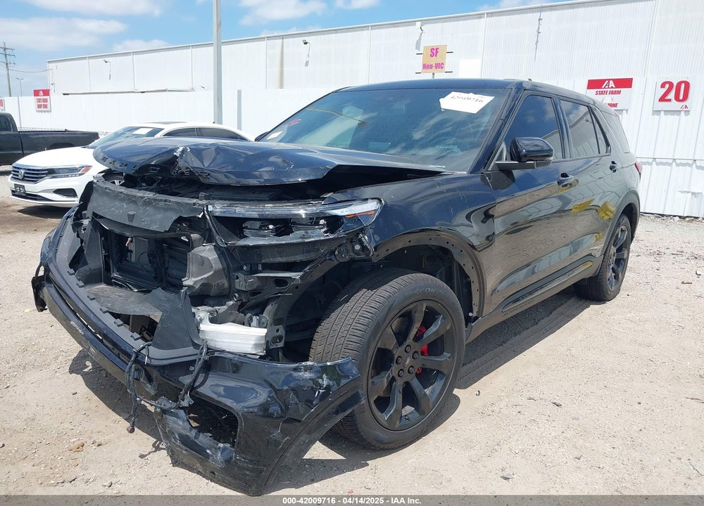 2022 FORD EXPLORER ST VIN: 1FM5K8GC1NGA40631
