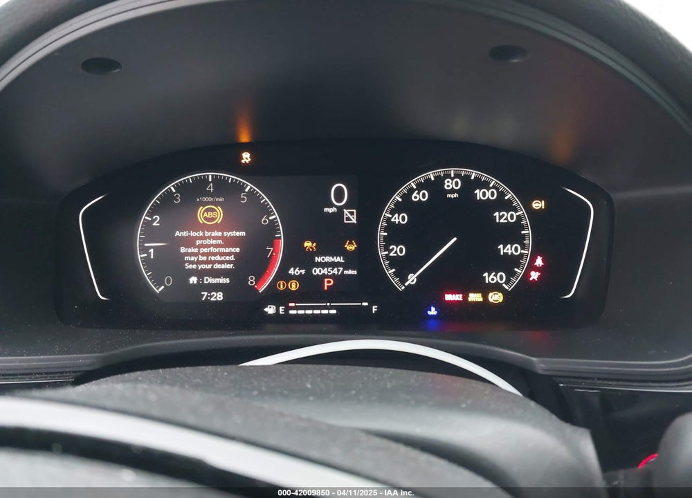 2025 HONDA CIVIC VIN: 2HGFE2F51SH511971