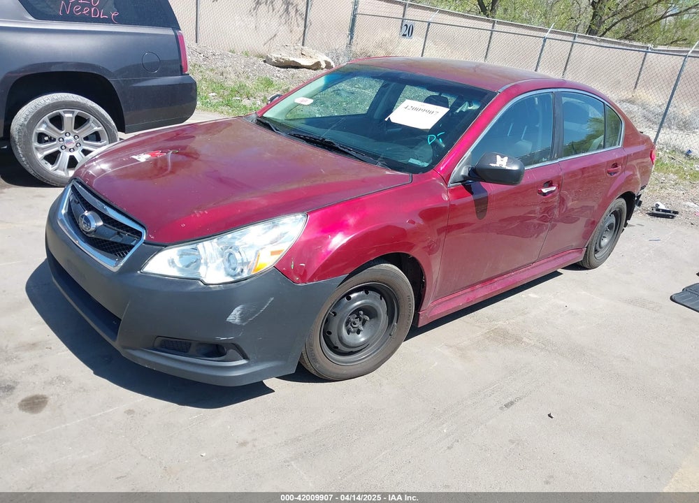 2012 SUBARU LEGACY 2.5I VIN: 4S3BMCA65C3032169