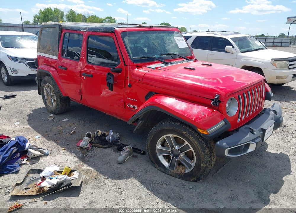 2018 JEEP WRANGLER UNLIMITED SAHARA VIN: 1C4HJXEG6JW174359