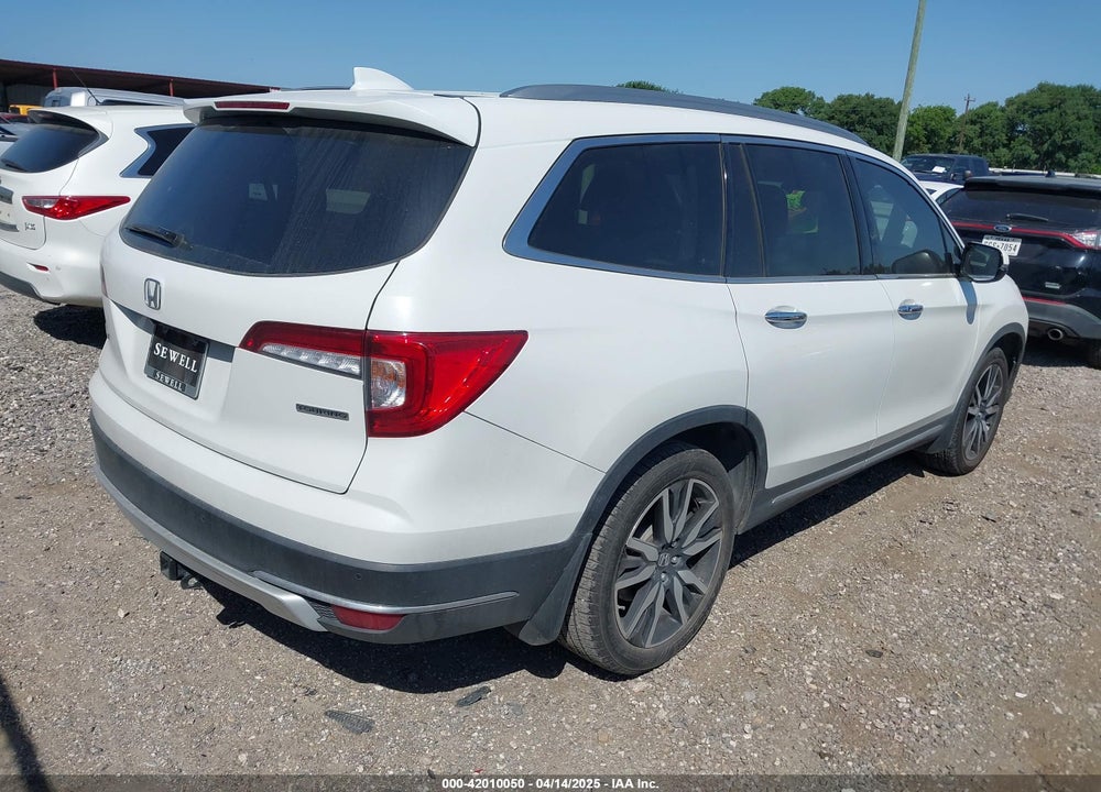 2021 HONDA PILOT 2WD TOURING 8 PASSENGER VIN: 5FNYF5H95MB001847