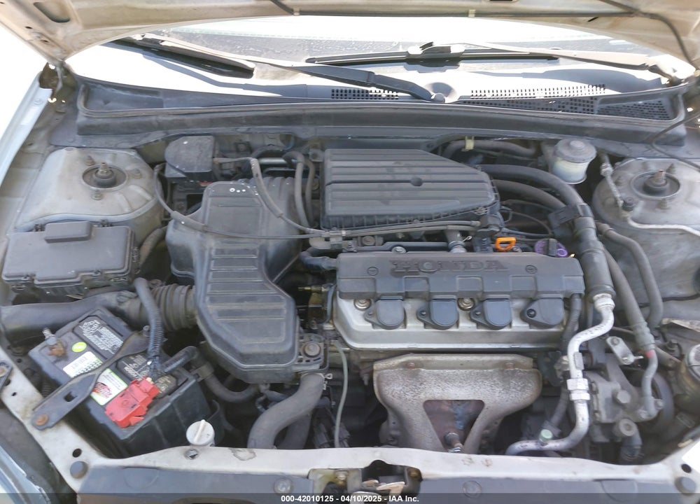 2002 HONDA CIVIC LX VIN: 2HGES16562H580735
