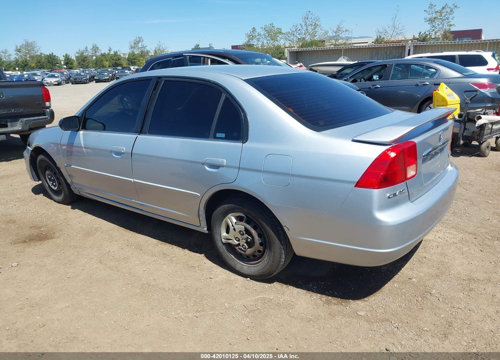 2002 HONDA CIVIC LX VIN: 2HGES16562H580735