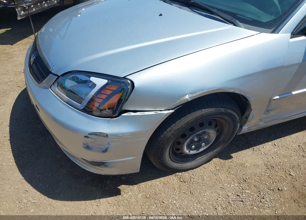 2002 HONDA CIVIC LX VIN: 2HGES16562H580735