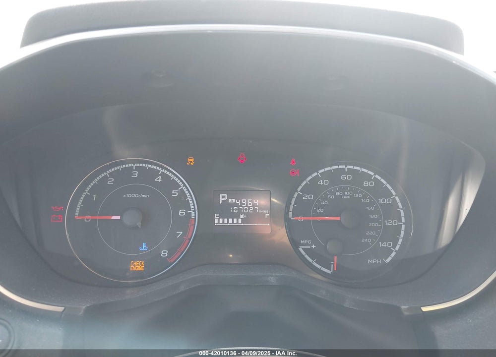 2019 SUBARU CROSSTREK VIN: JF2GTACC9K8242115