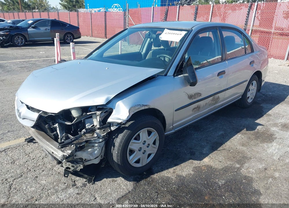 2005 HONDA CIVIC VP VIN: 2HGES16355H608463