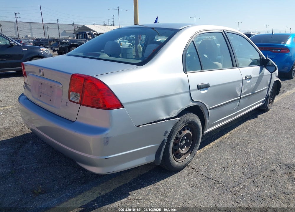 2005 HONDA CIVIC VP VIN: 2HGES16355H608463