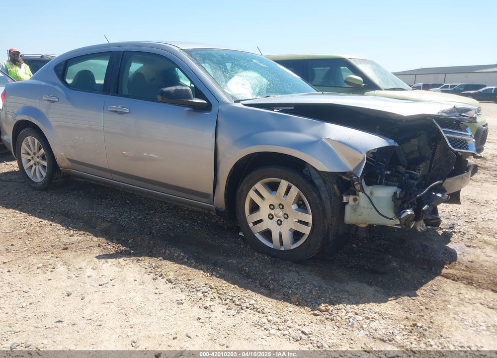2013 DODGE AVENGER SE VIN: 1C3CDZAB8DN591827