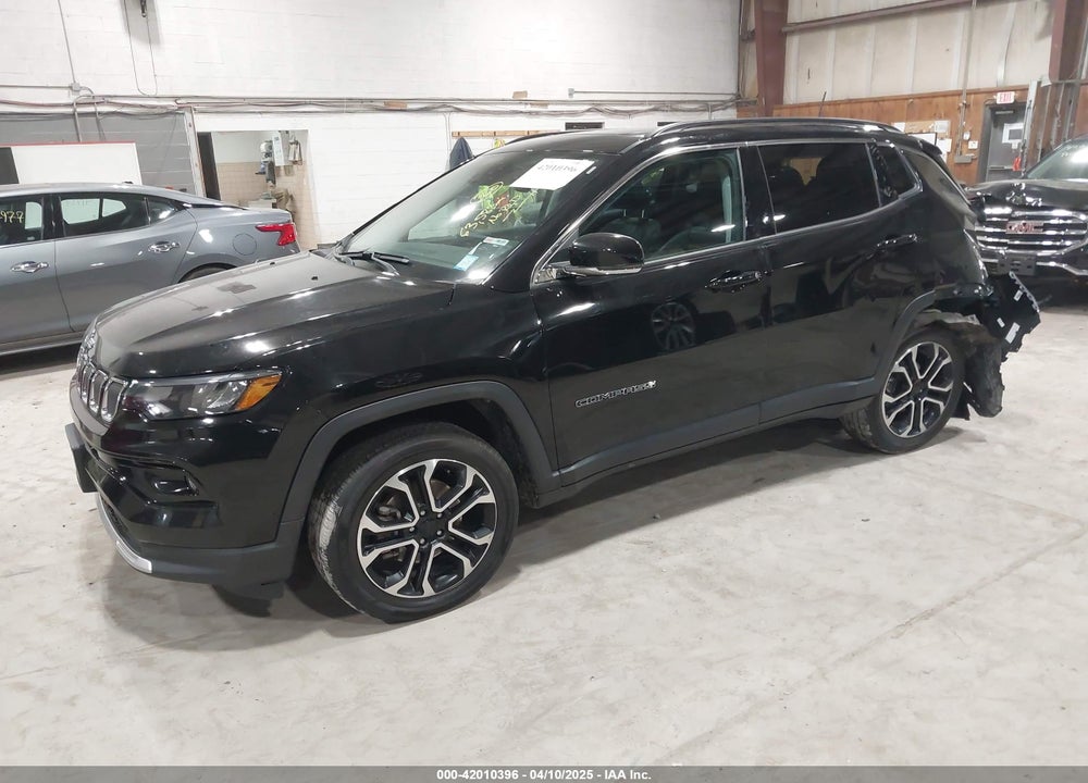 2022 JEEP COMPASS VIN: 3C4NJDCB3NT161251