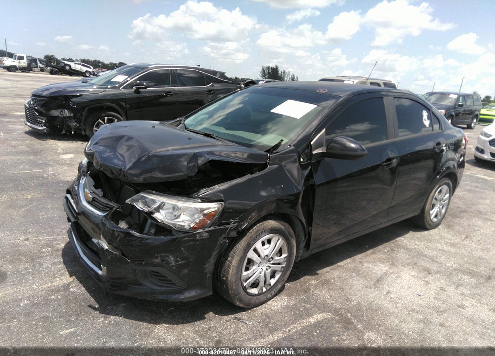 2017 CHEVROLET SONIC LS AUTO VIN: 1G1JB5SH0H4153473