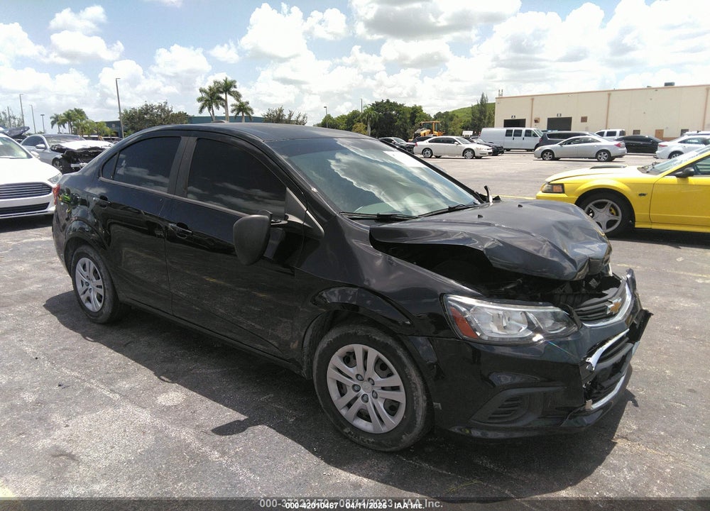 2017 CHEVROLET SONIC LS AUTO VIN: 1G1JB5SH0H4153473