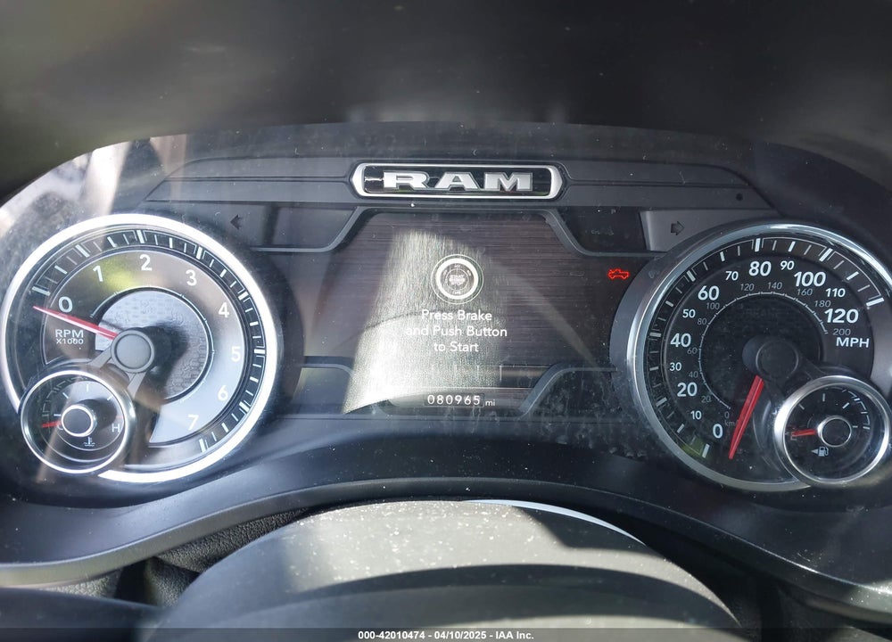 2020 RAM 1500 VIN: 1C6RREFT9LN262285