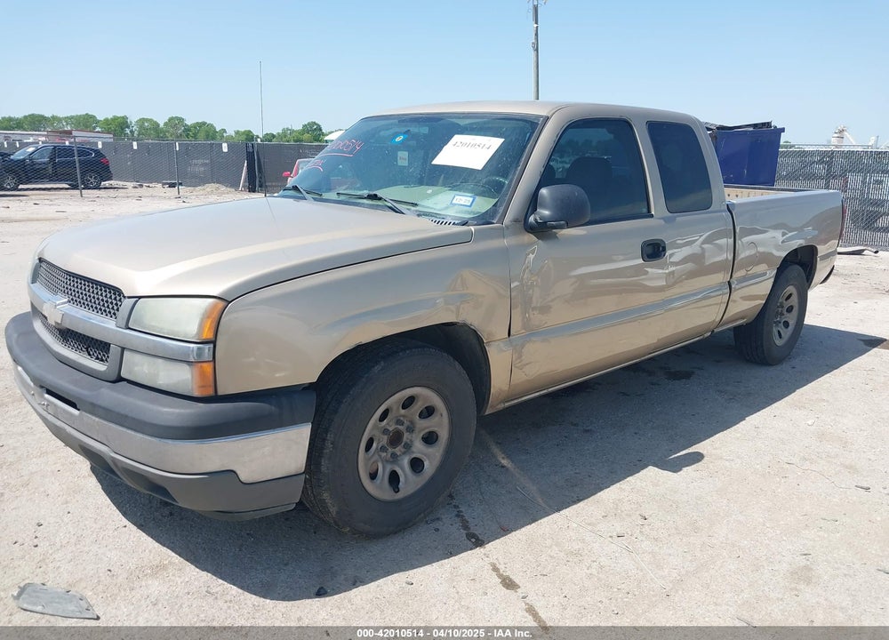 2005 CHEVROLET SILVERADO 1500 WORK TRUCK VIN: 1GCEC19X45Z220571