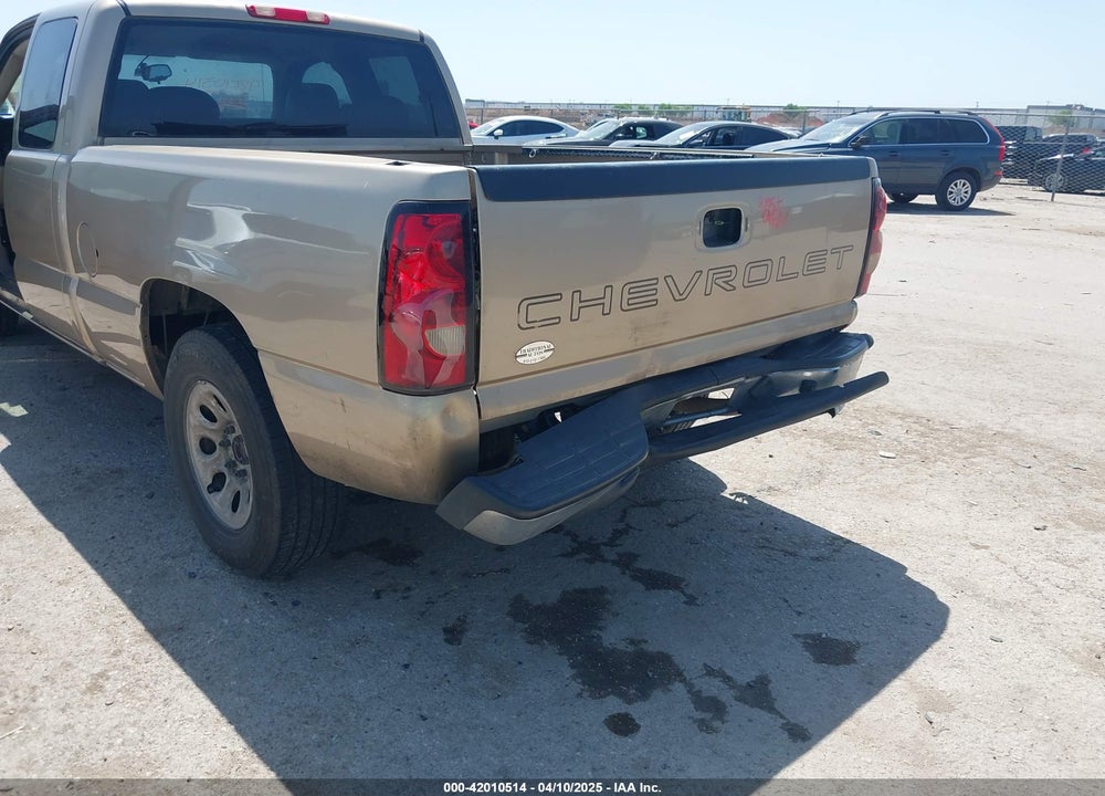 2005 CHEVROLET SILVERADO 1500 WORK TRUCK VIN: 1GCEC19X45Z220571